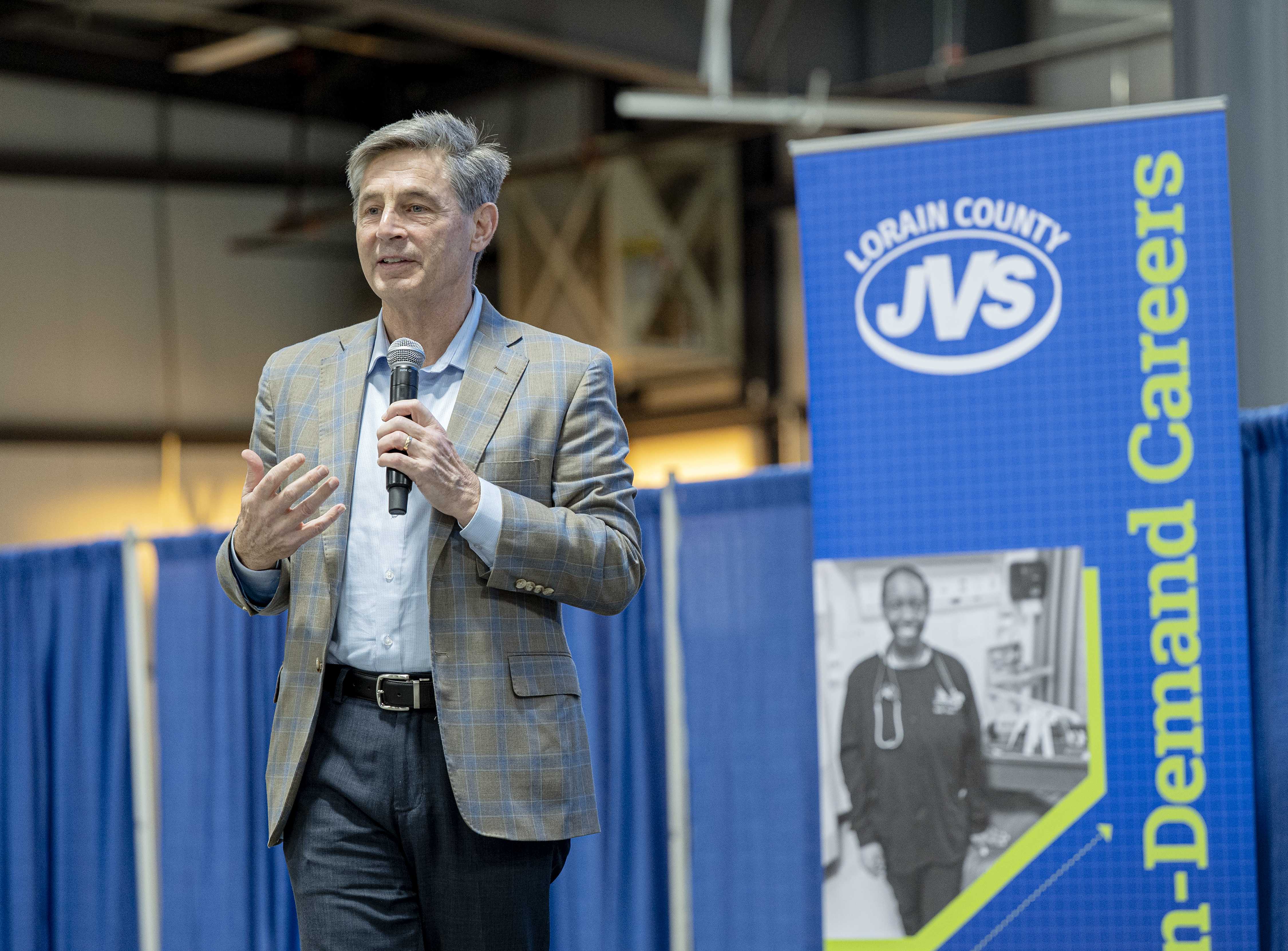 Matt Dolan Speaks at Event